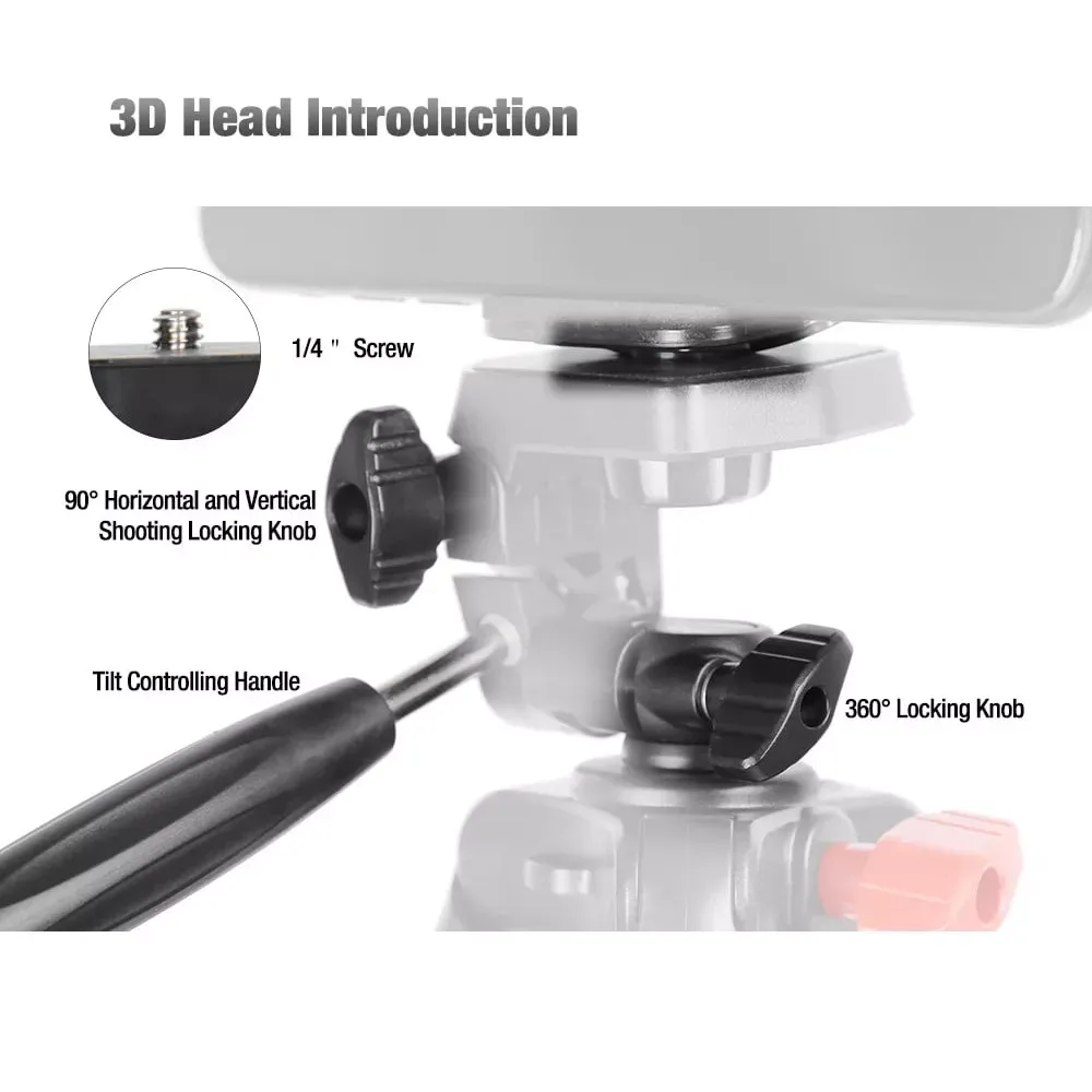 Tripod Stand Multifunctional (1.35m) ¼ | TAOTRONICS VT-831 - фото 7