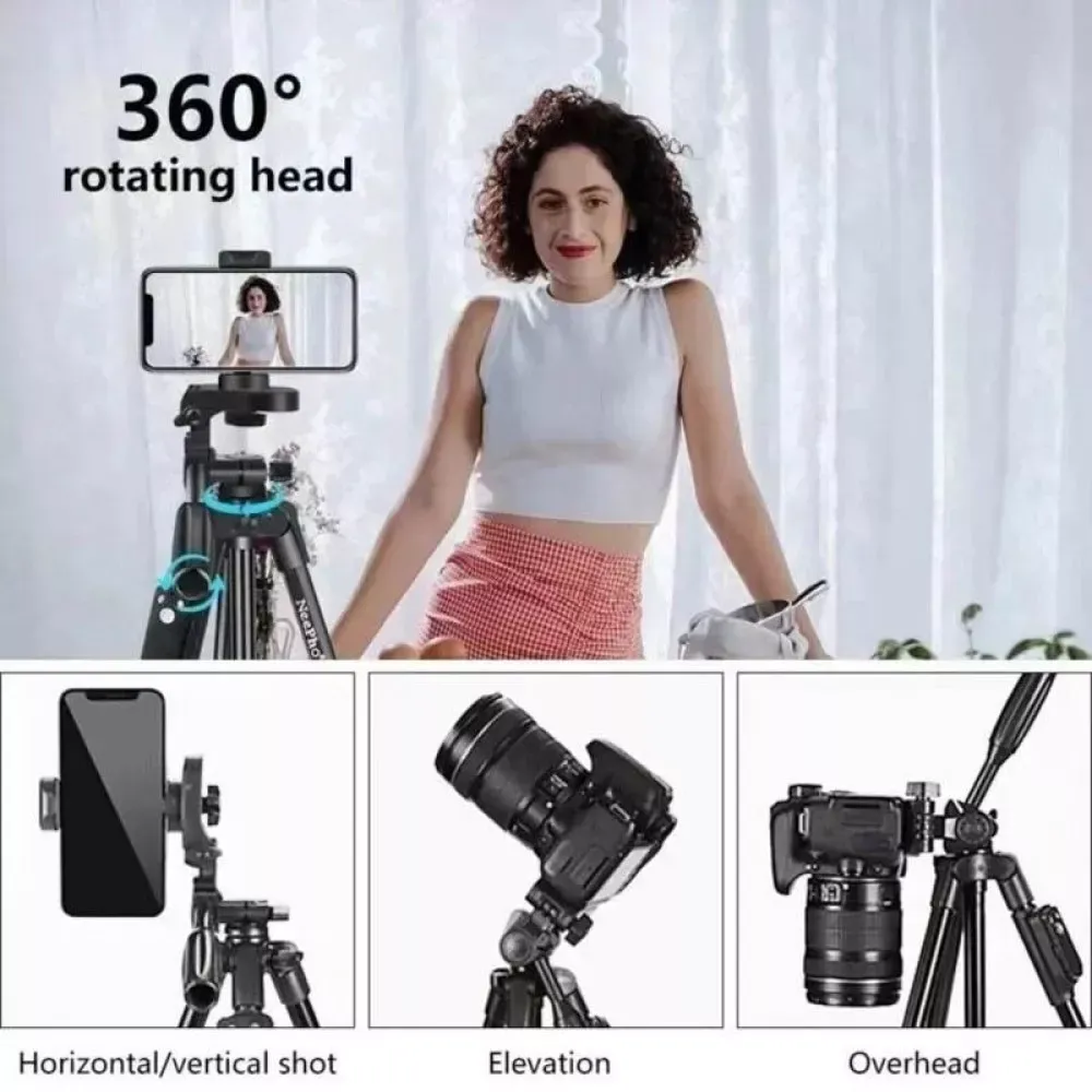 Tripod Stand Multifunctional (1.36m) Neepho NP-3180S - фото 7