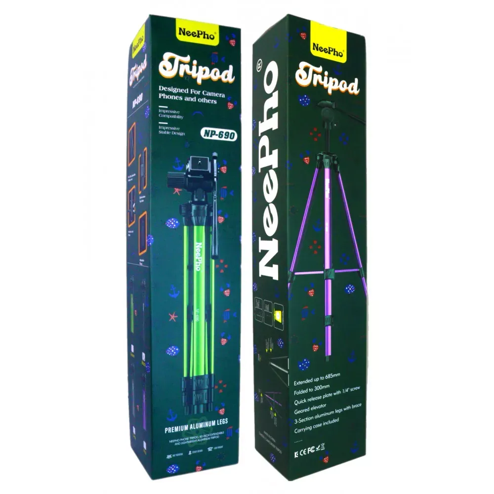 Tripod Stand Multifunctional (1.70m) Neepho NP-690 - фото 3
