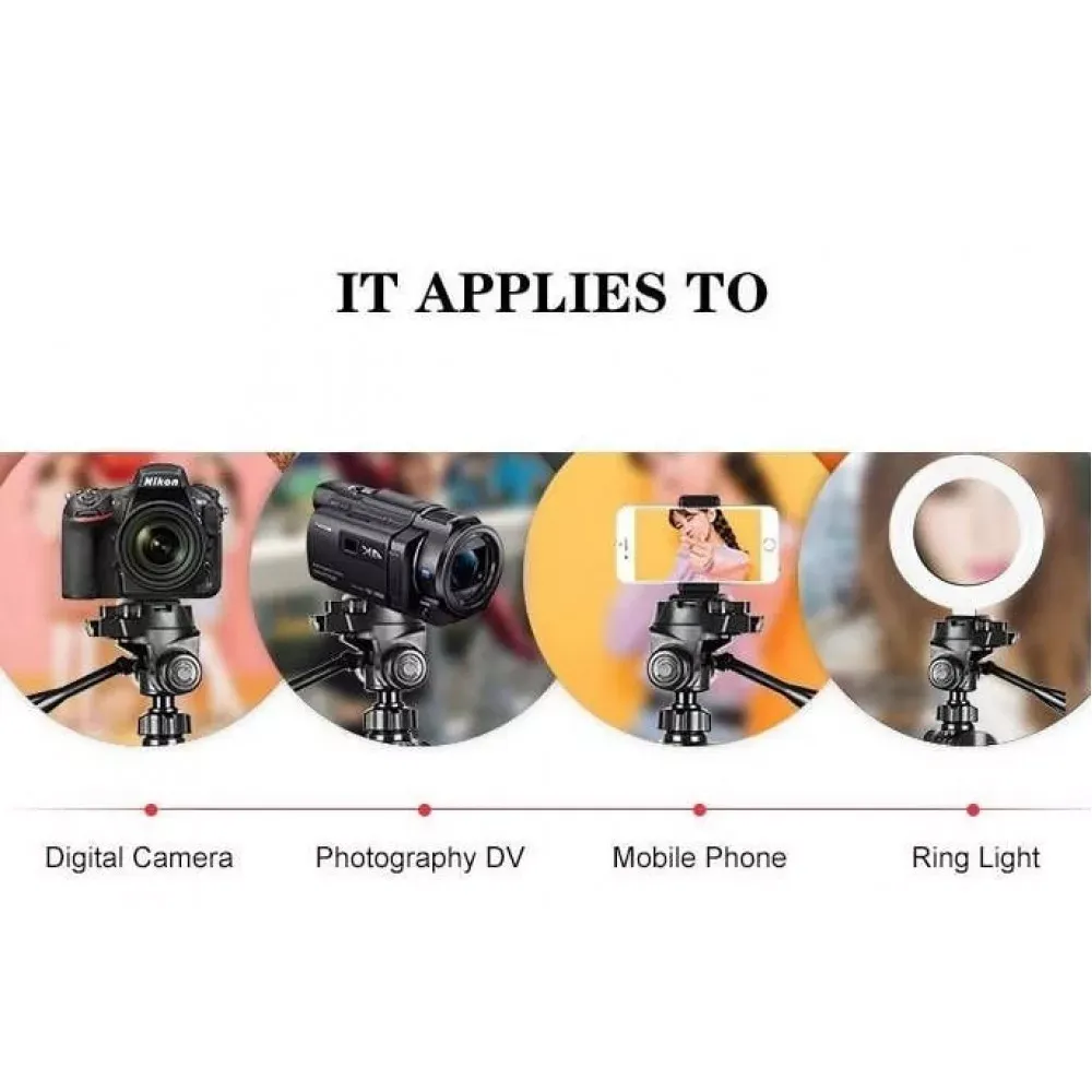 Tripod Stand Multifunctional (1.70m) ¼ - T8Pro - фото 3