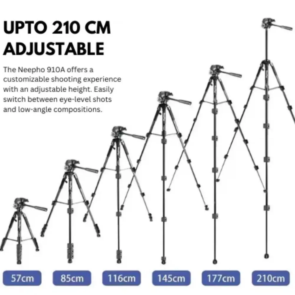 Tripod Stand Multifunctional (2.10m) Neepho NP-910A - фото 5