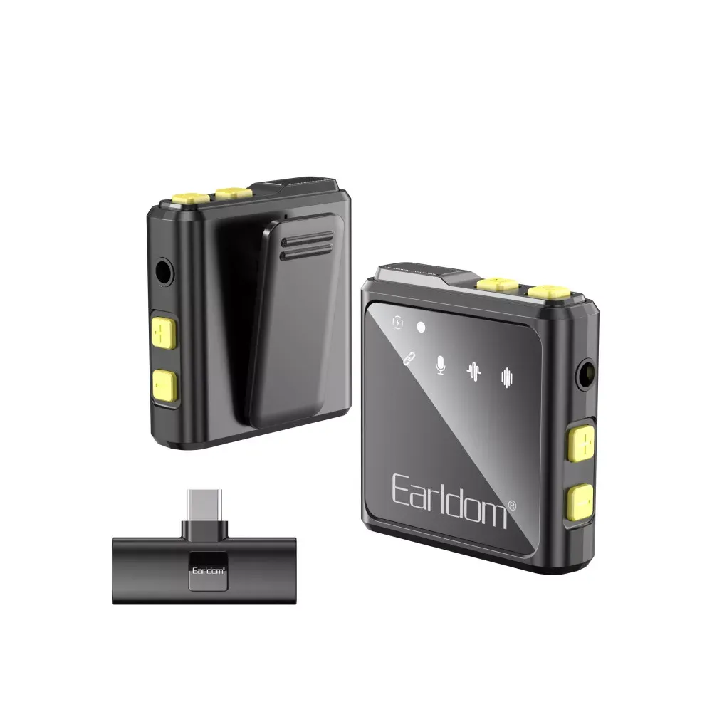 Беспроводной микрофон для телефона USB C — Earldom ET-MC10C