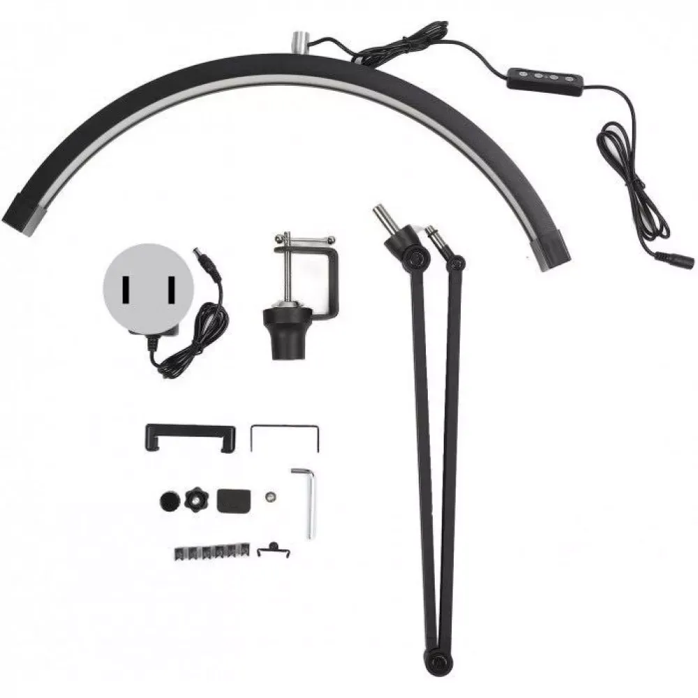 Бестеневая LED лампа F-M20X  — Black - фото 3