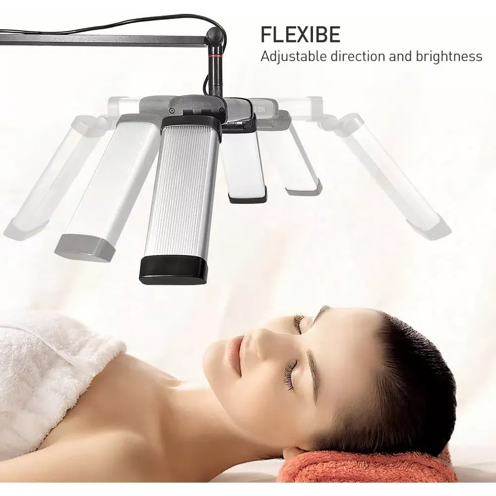 Бестеневая LED лампа FZ-20H с креплением к столу - фото 8