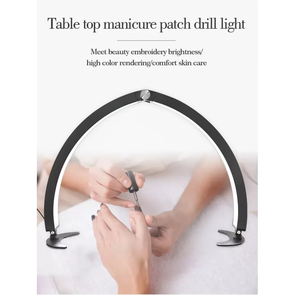 Бестеневая LED лампа HD-M10X 40W color 3200-5600K light 320pcs — Различные