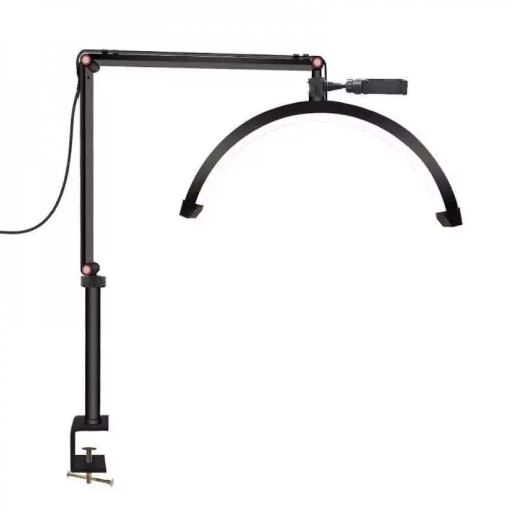 Бестеневая LED лампа HD-M3X 20W 45 cm color 3000K-6000K | 39x13 | 180 Lights |  — Black - фото 9