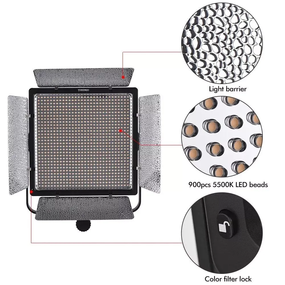 Видеосвет LED Bi-Color — Yongnuo YN10800 - фото 7