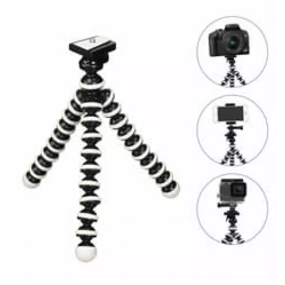 Гибкий мини-штатив тринога осьминог для телефона и камеры "Gorillapod"  30 см - фото 5