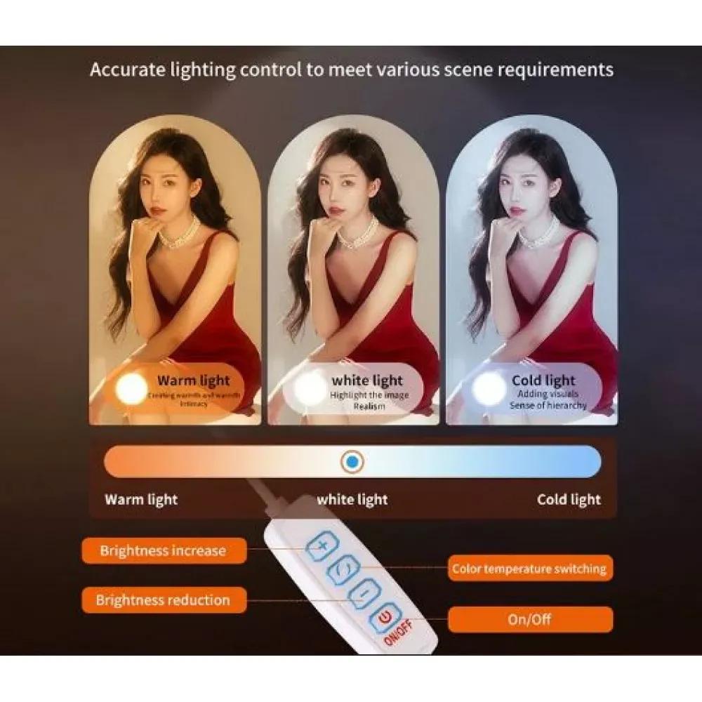 Лампа видеосвет Four Lights RD-56 — White - фото 7