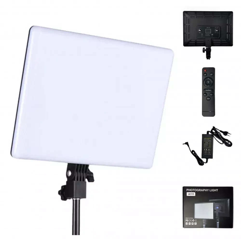 Лампа видеосвет LED A111 33x25 cm 416 Lights 3200K-5500K — фото 3