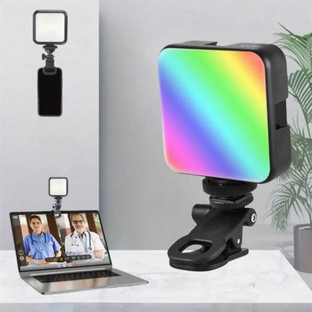 Лампа видеосвет LED AY-83 RGB — фото 3
