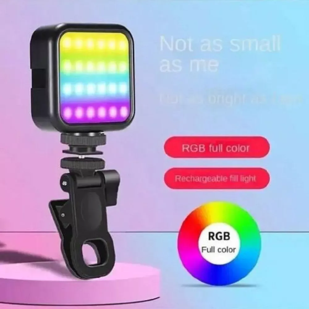 Лампа видеосвет LED AY-83 RGB — фото 5