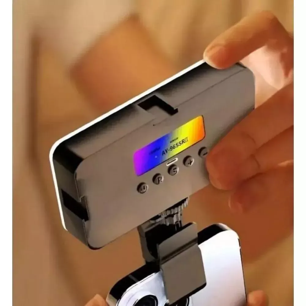 Лампа видеосвет LED AY-96JSSR RGB — Различные