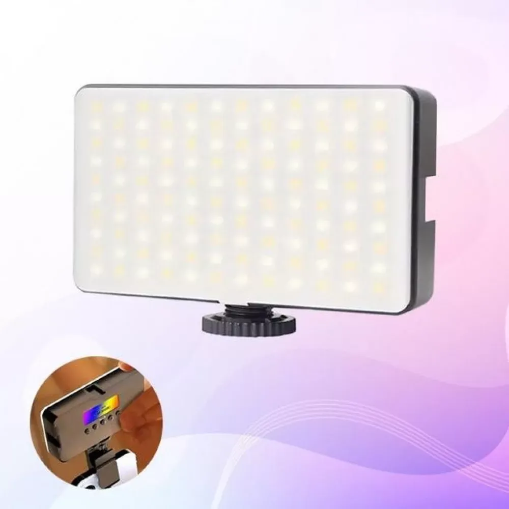 Лампа видеосвет LED AY-96JSSR RGB — фото 4