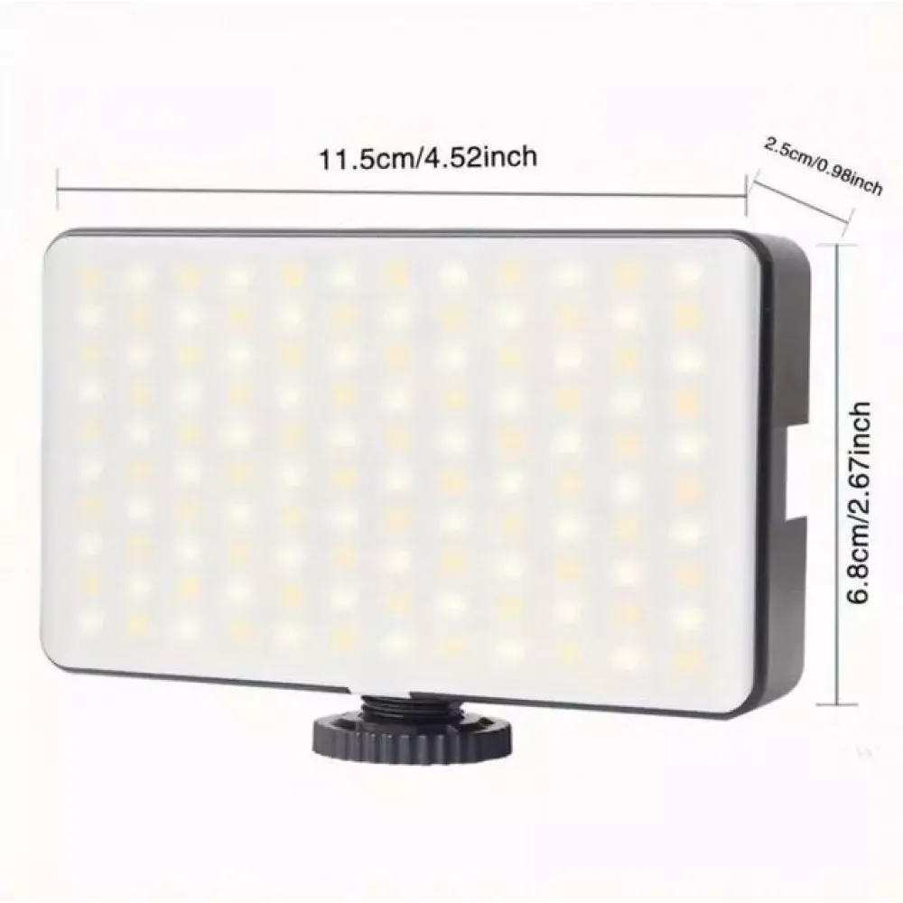 Лампа видеосвет LED AY-96JSSR RGB — фото 5
