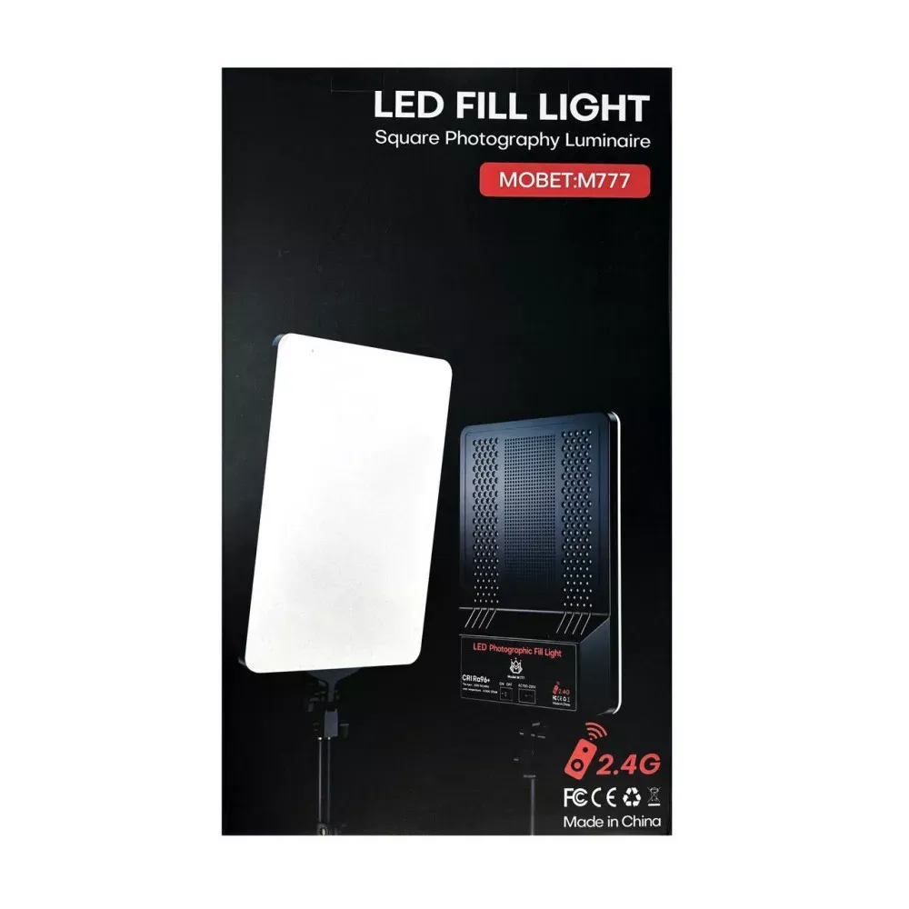 Лампа видеосвет LED M777 28x40 cm 160 Lights 3000K-6500K Fill Light - фото 5