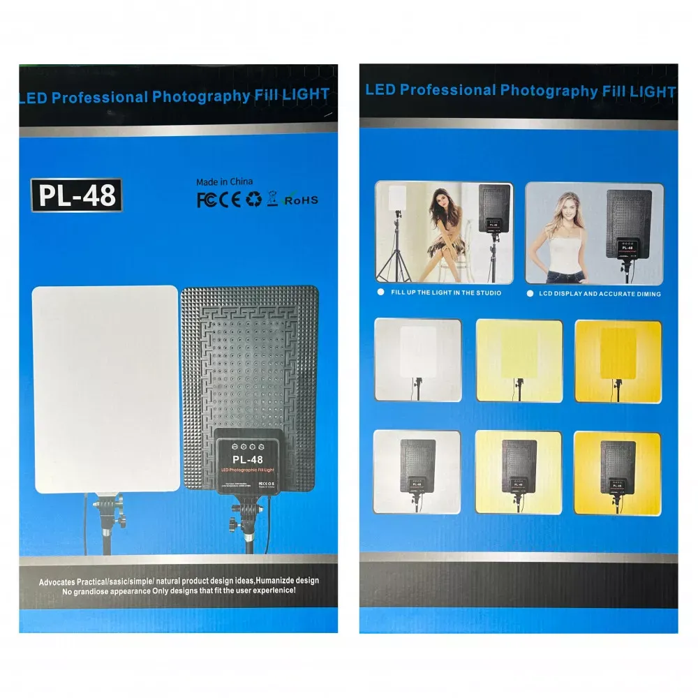 Лампа видеосвет LED PL48 46x28 cm 880 Lights 4000K-6500K — фото 3