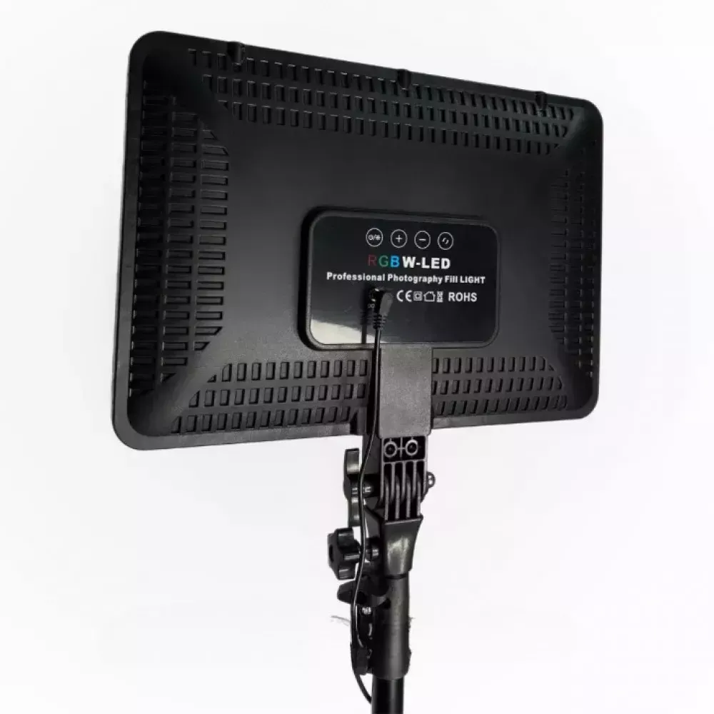 Лампа видеосвет LED RGB | PM-36 | 36x25 cm | 352 Lights | 2700K-6000K | Remote | Adapter | - фото 5