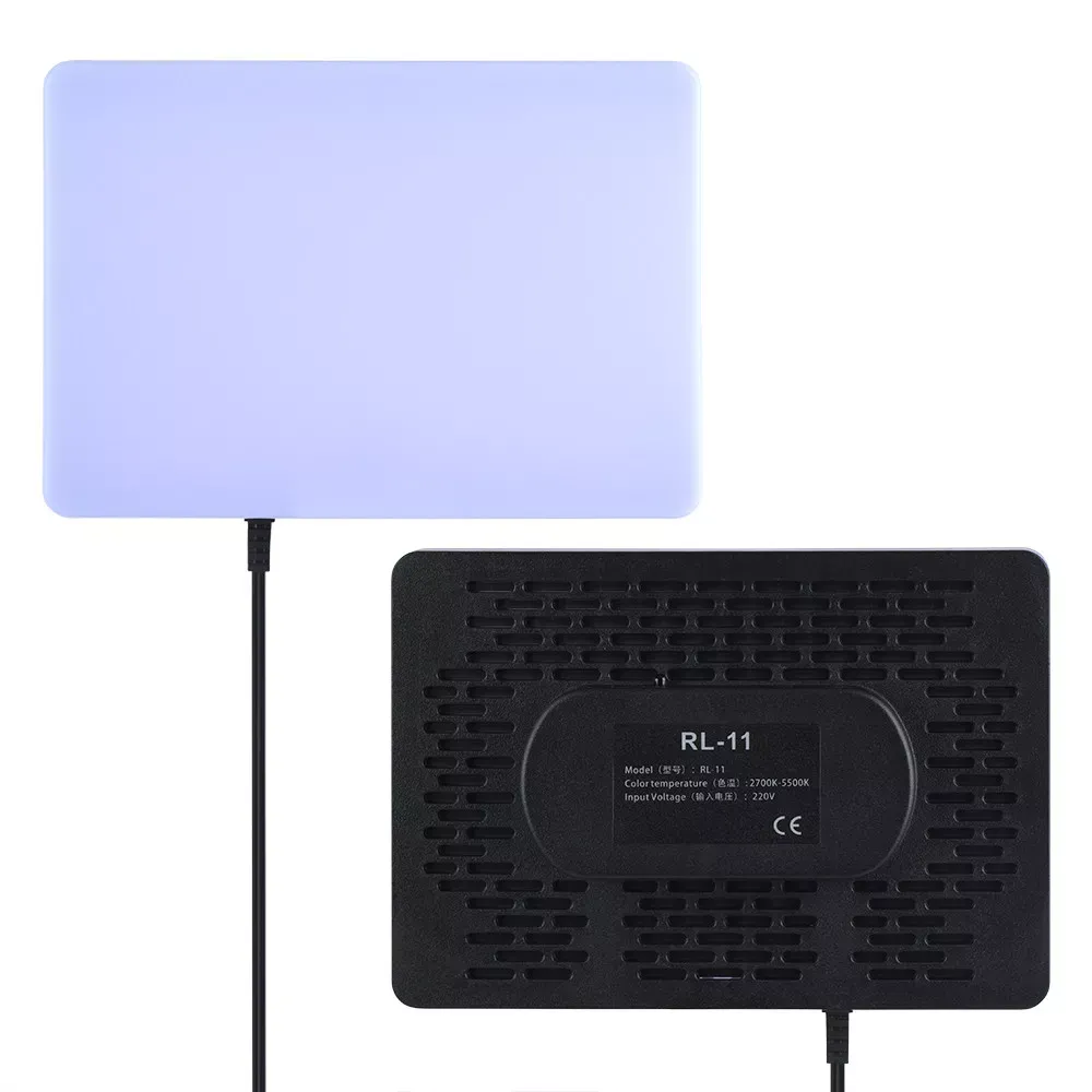 Лампа видеосвет LED RL-11 23x16 cm 240 Lights 2700K-5700K Remote - фото 5