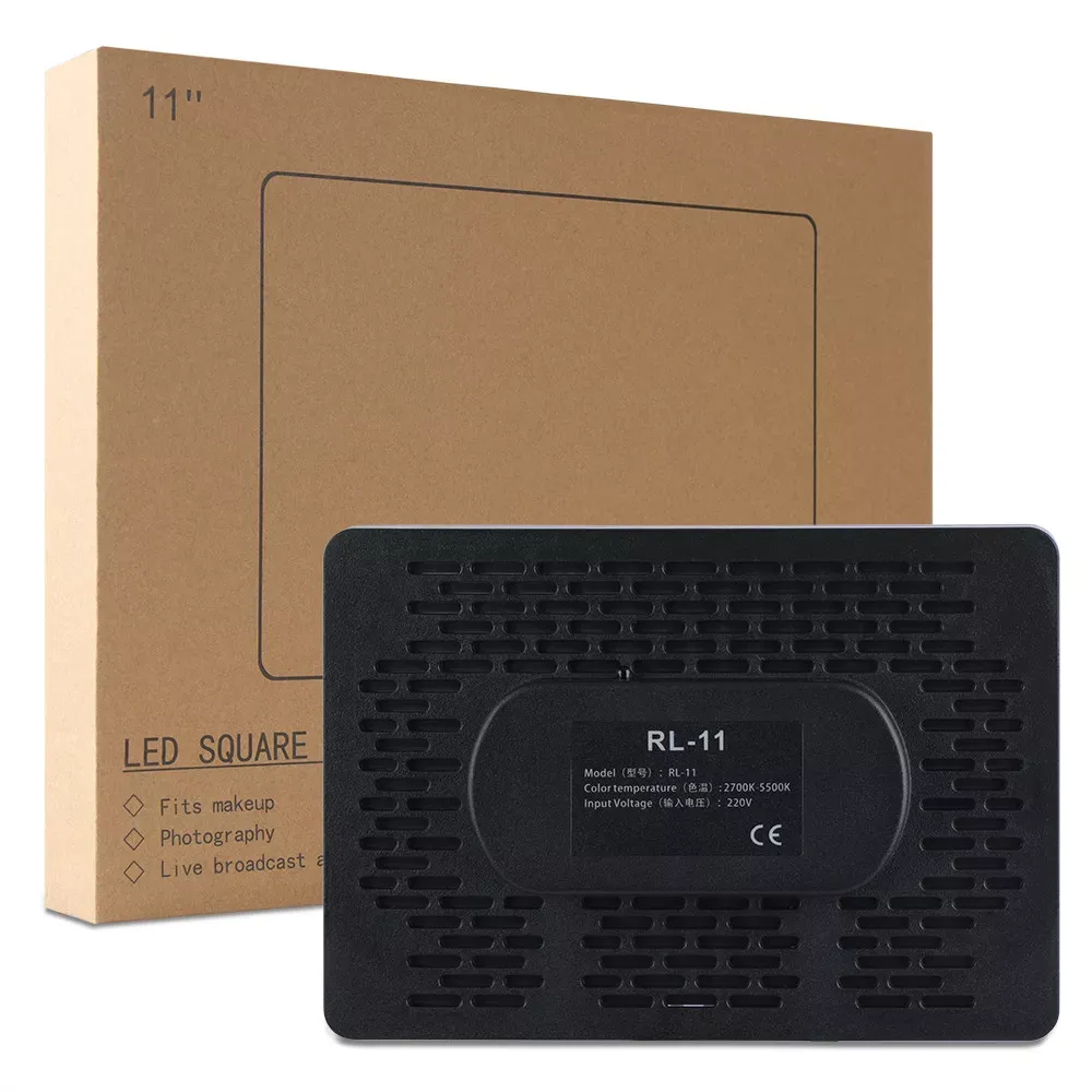 Лампа видеосвет LED RL-11 23x16 cm 240 Lights 2700K-5700K Remote - фото 6