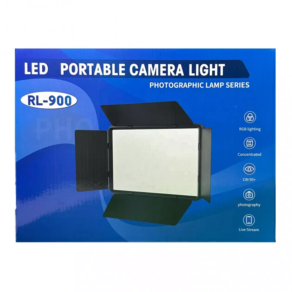 Лампа видеосвет LED RL900 23x16 cm 85W  366 Lights 3000K-6500K - фото 4