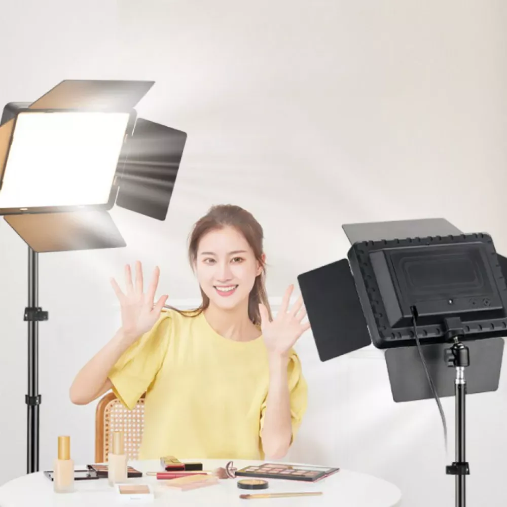 Лампа видеосвет LED RL900 23x16 cm 85W  366 Lights 3000K-6500K - фото 8