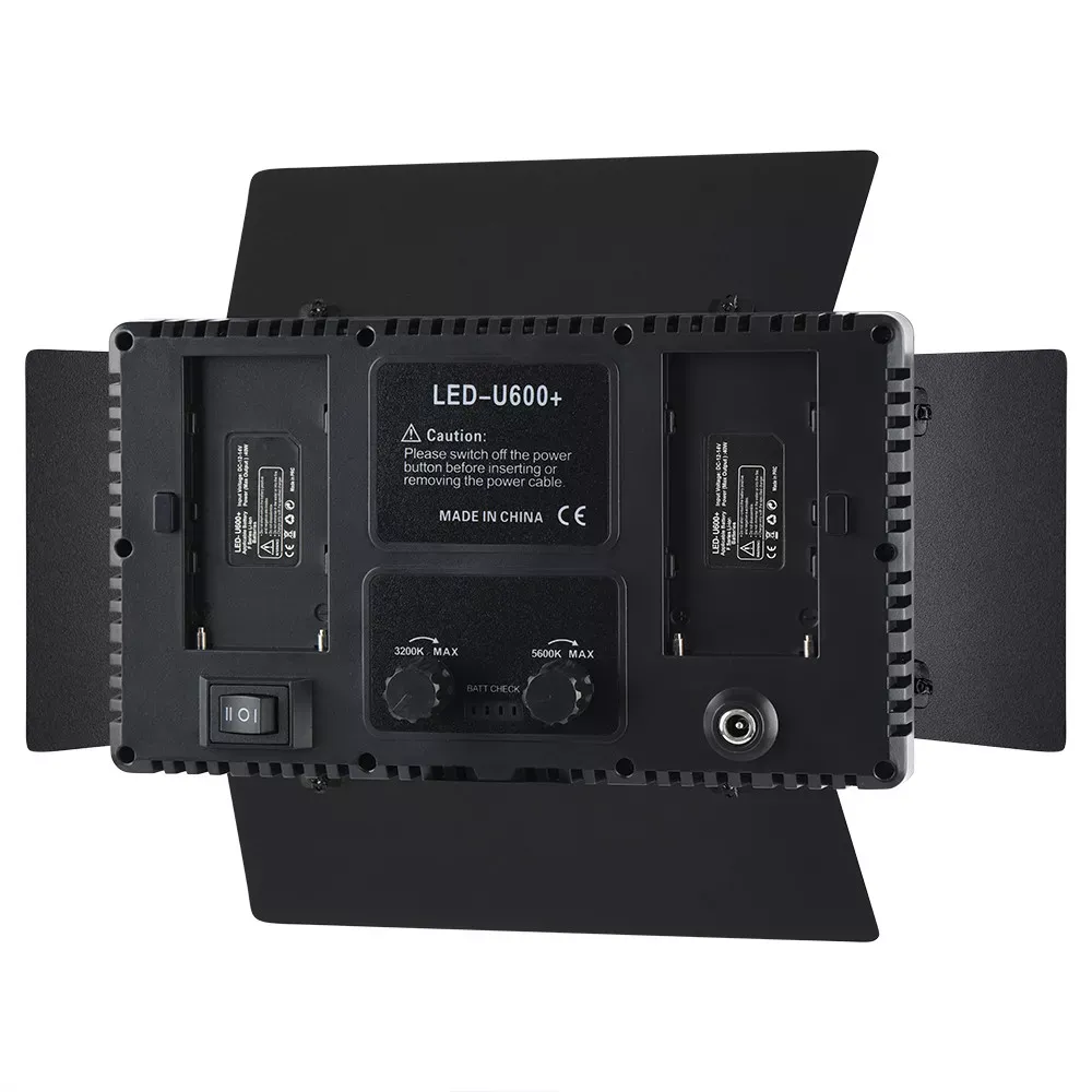 Лампа видеосвет LED U600 21х12 cm 480 Lights 3200K-5500K Remote - фото 5