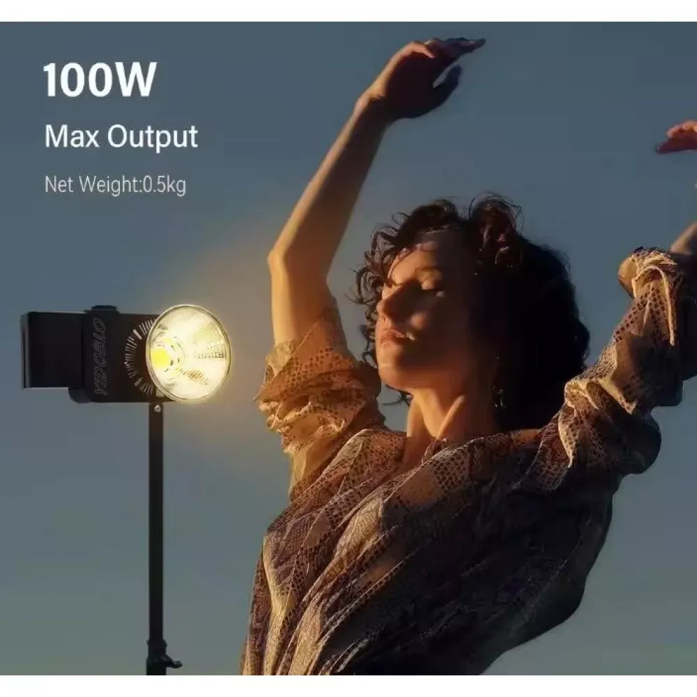 Лампа видеосвет LED Veron ZC-100Bi 100W 2700-7500K - фото 4