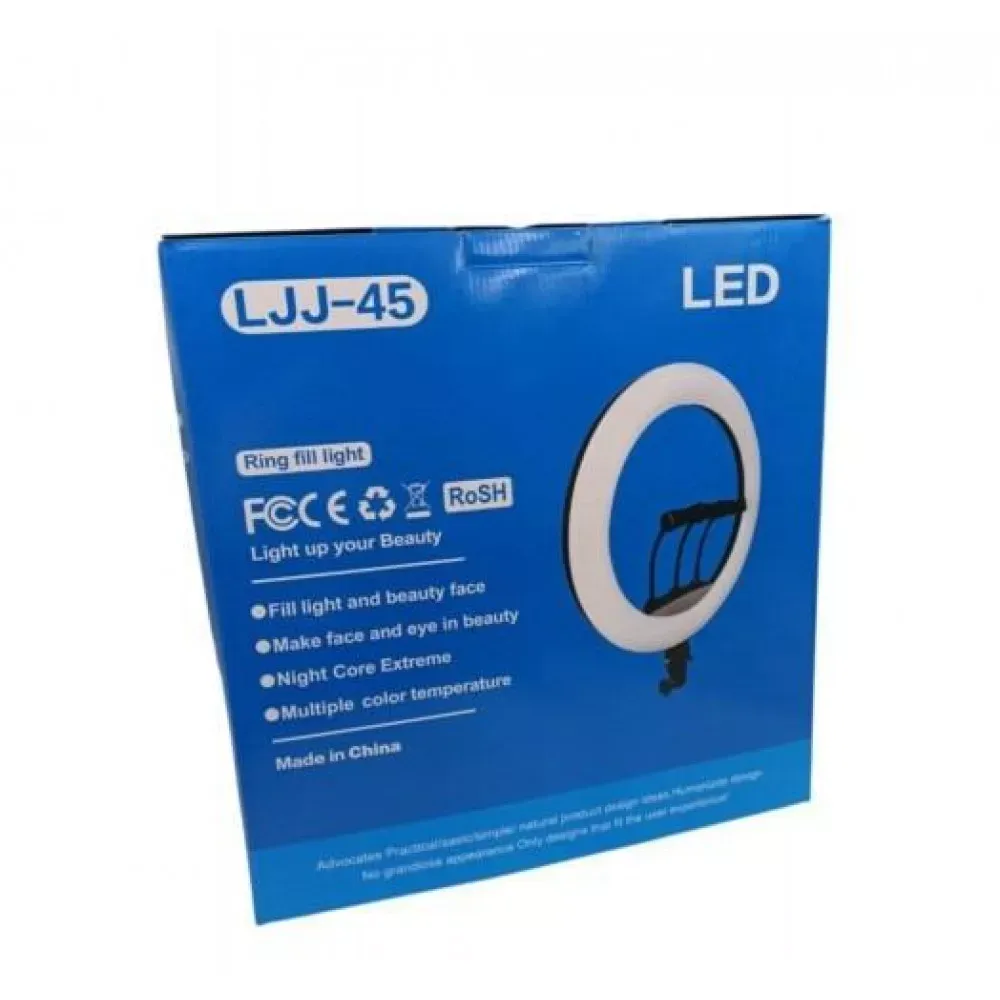 Лампа Кольцевая LED 256 Lights Touch Switch LJJ-45 — фото 3