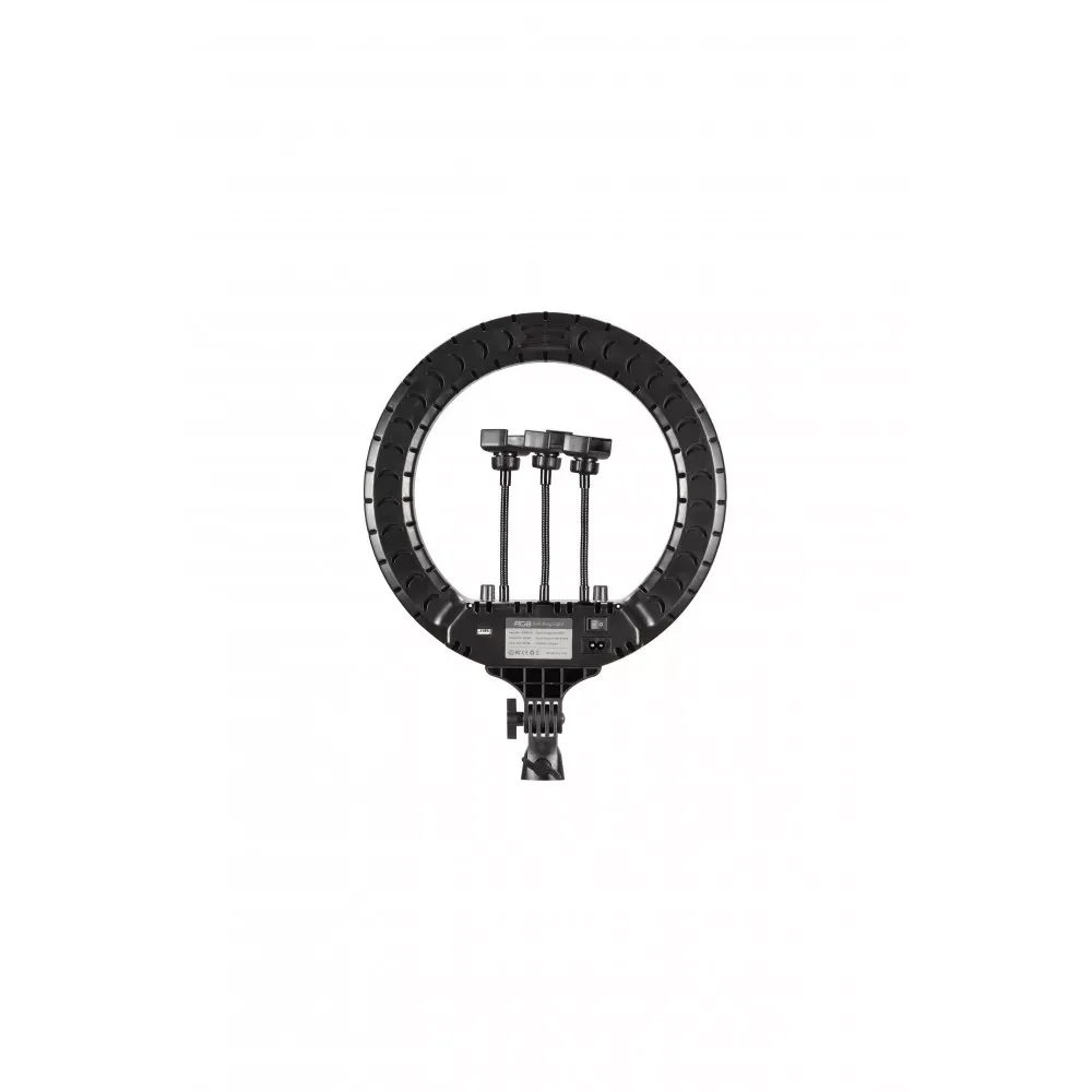 Лампа Кольцевая LED RL-14 Original 36cm  36w  192 Lights | Remote I 3m cable with plug  I 3 holder I handle bag - фото 5