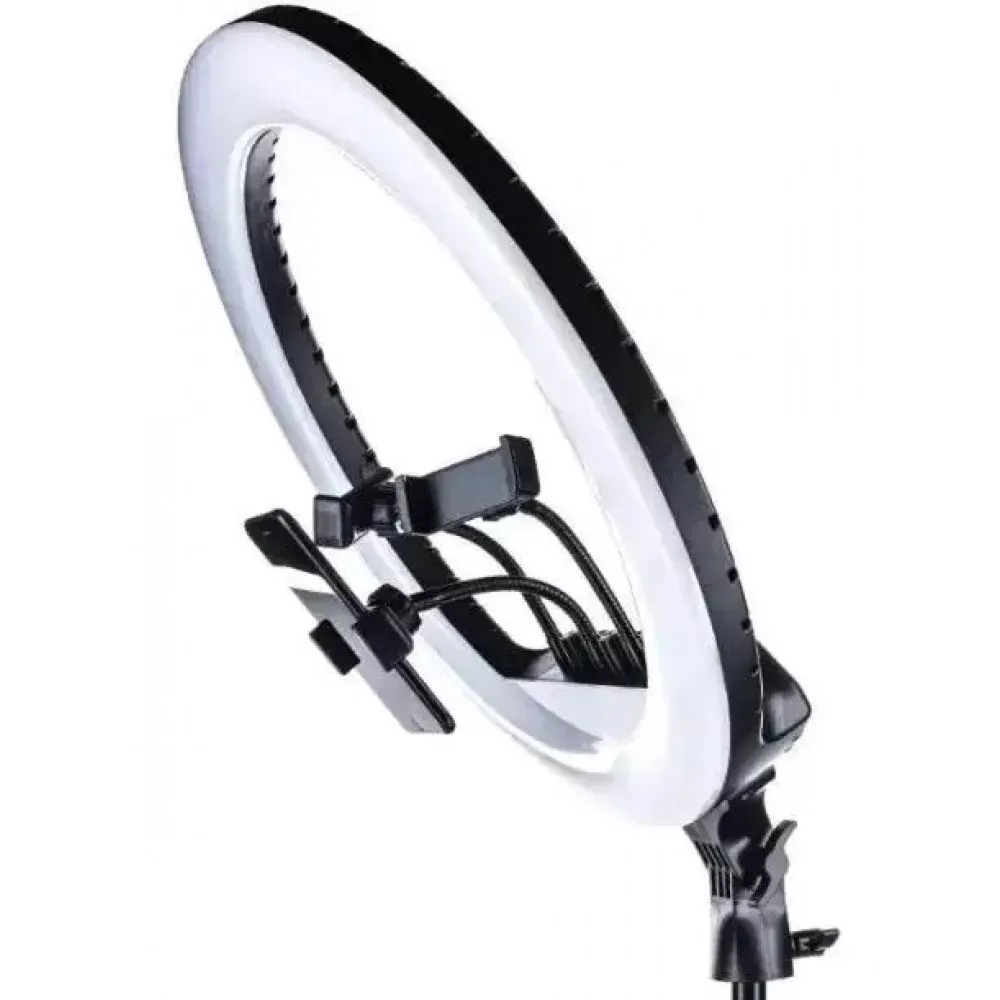 Лампа Кольцевая LED RL-19 Original 46 cm 18" | Remote I 3m cable with plug  I 3 holder I handle bag - фото 5