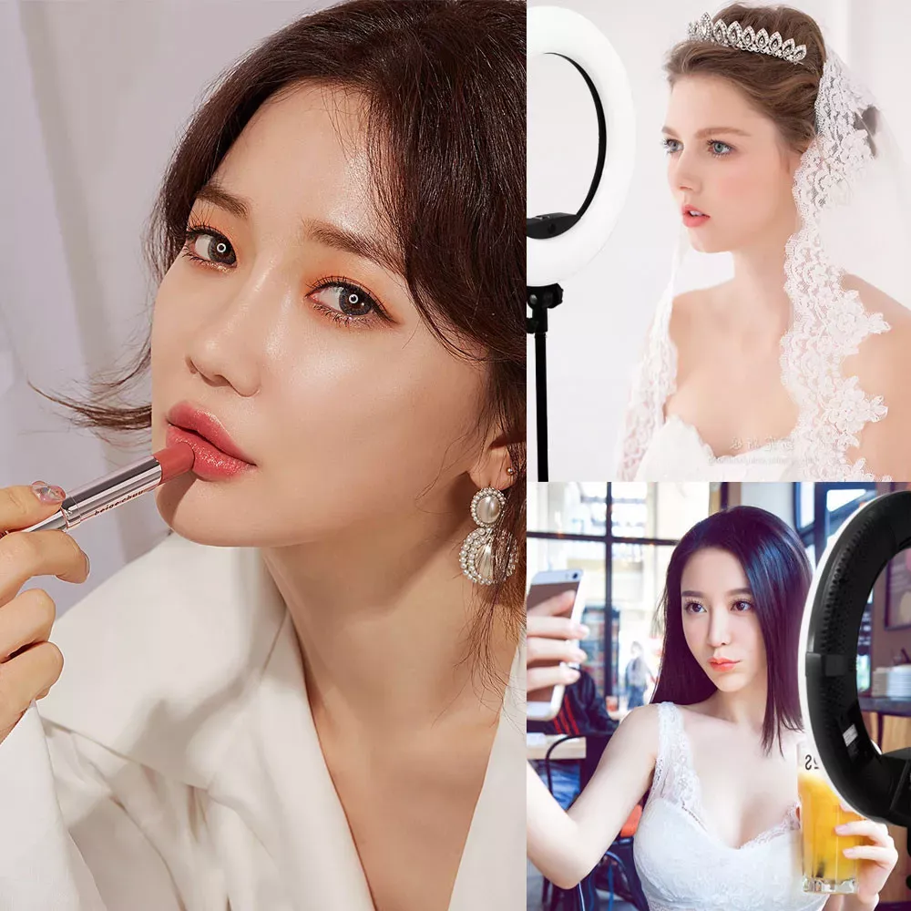 Лампа Кольцевая LED Veron FS-480 II LSD White с зеркалом 45см 48W 2700-7500K - фото 7