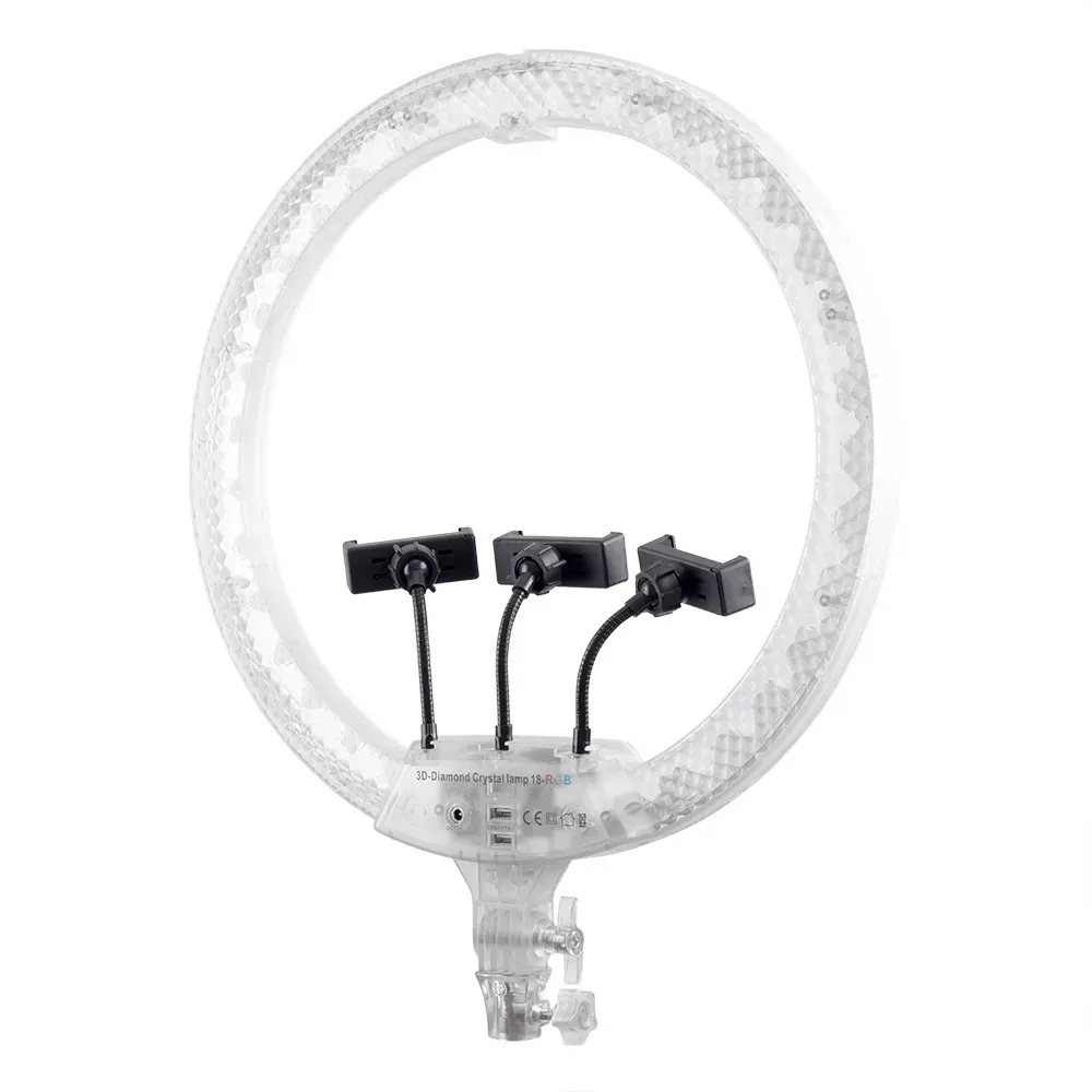 Лампа Кольцевая RGB LED (45 cm) RD-45 - фото 7