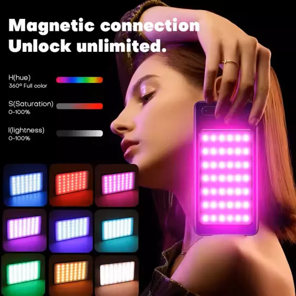 Накамерный видеосвет LED RGB — M20 — фото 5