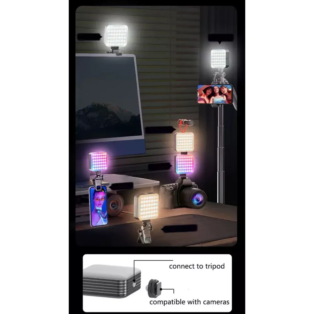 Накамерный видеосвет LED — D12S - фото 3