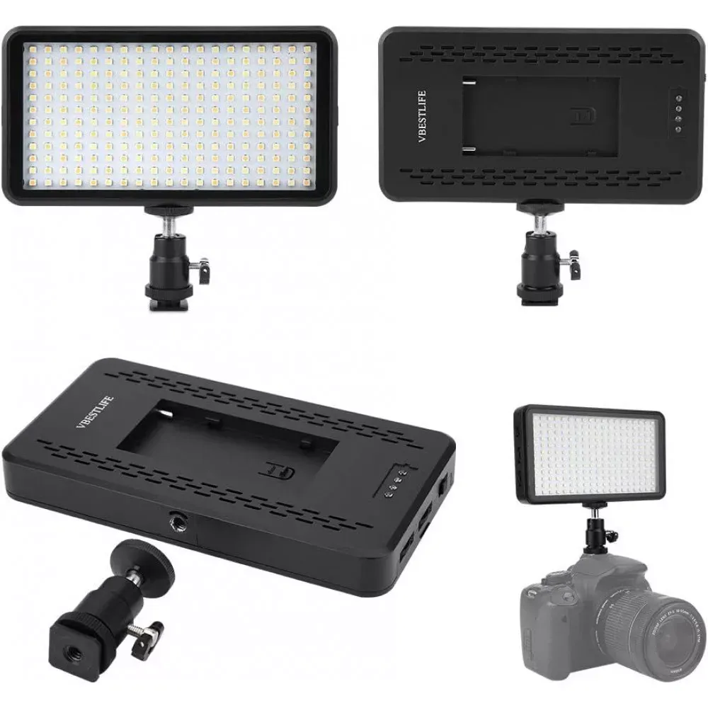 Накамерный видеосвет LED — W228 | Battery & Charger | — фото 4