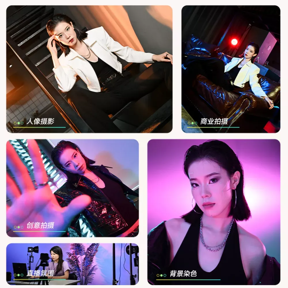 Светодиодный осветитель LED YNLUX100 120W RGB color 2000-10000K - фото 7