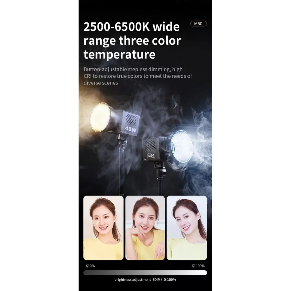 Светодиодный осветитель M60 40W - фото 10