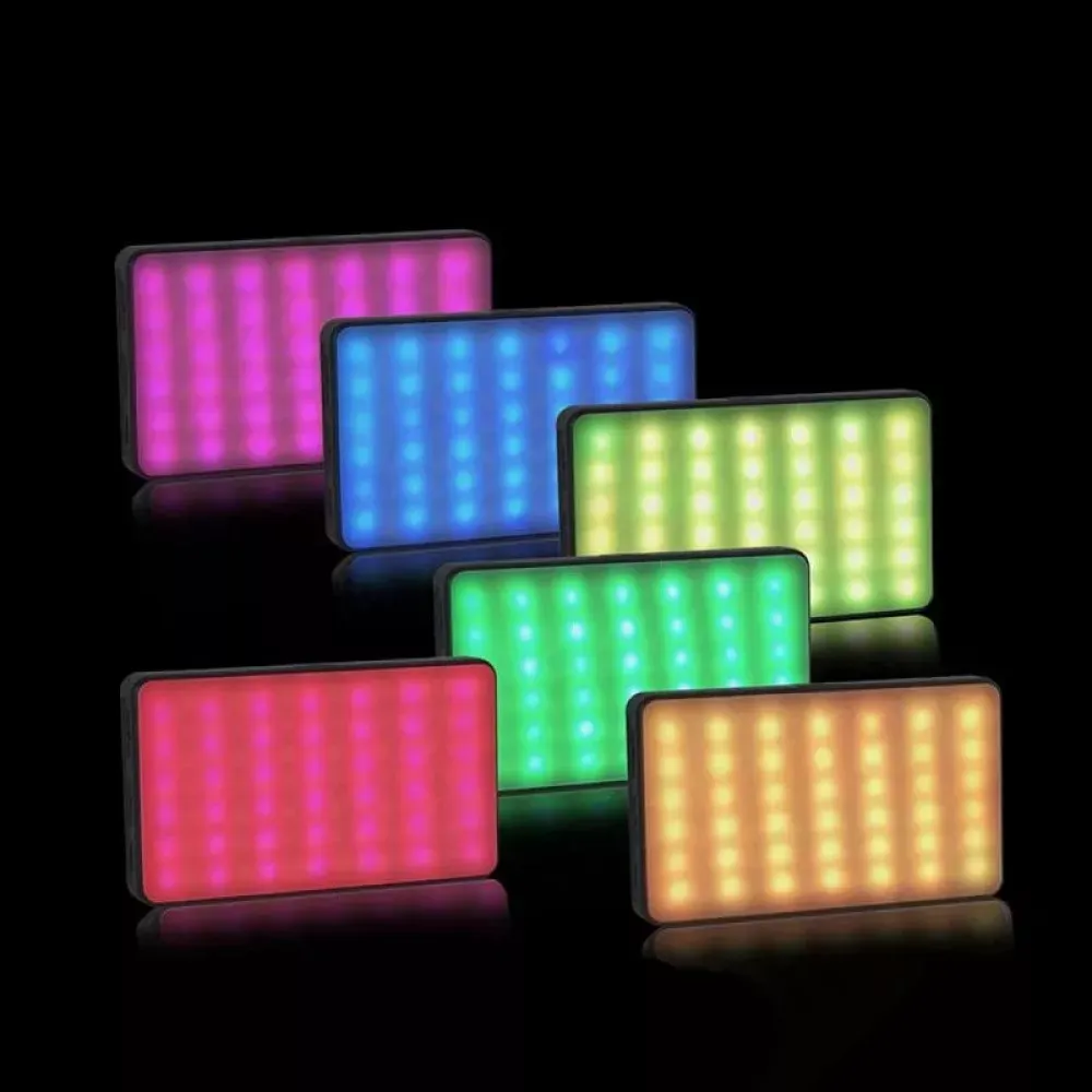 Селфи вспышка ADDWING VL-1158 RGB 8W 2700-6500K/ 2000MA — фото 4