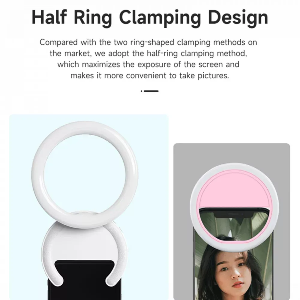 Селфи вспышка F-100 ( d 100mm) — White - фото 9