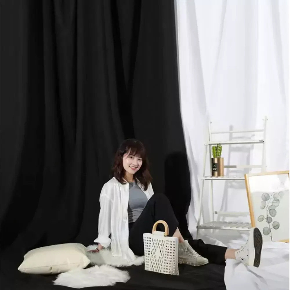 Ткань для Фотофона 3m*3m background fabric  — Black - фото 3