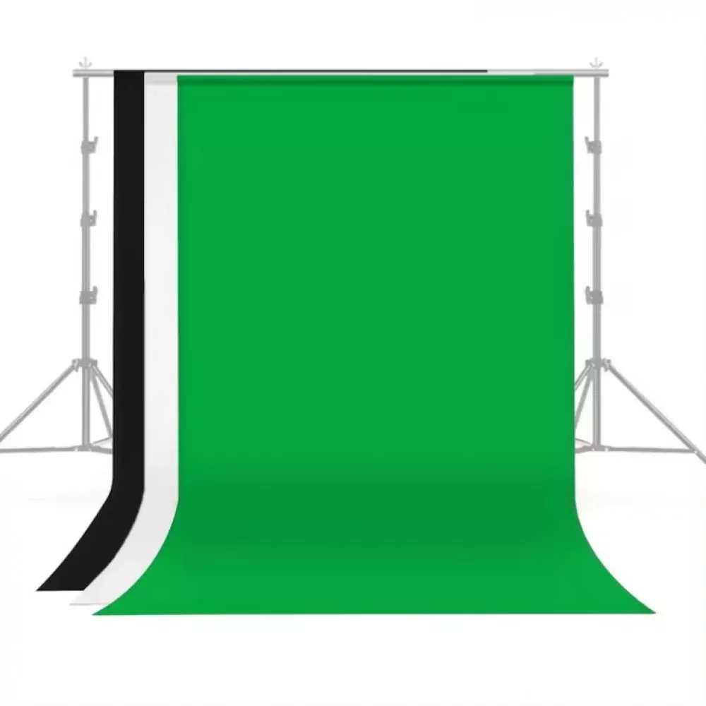 Ткань дляФотофона 2m*2m Green background fabric - фото 8