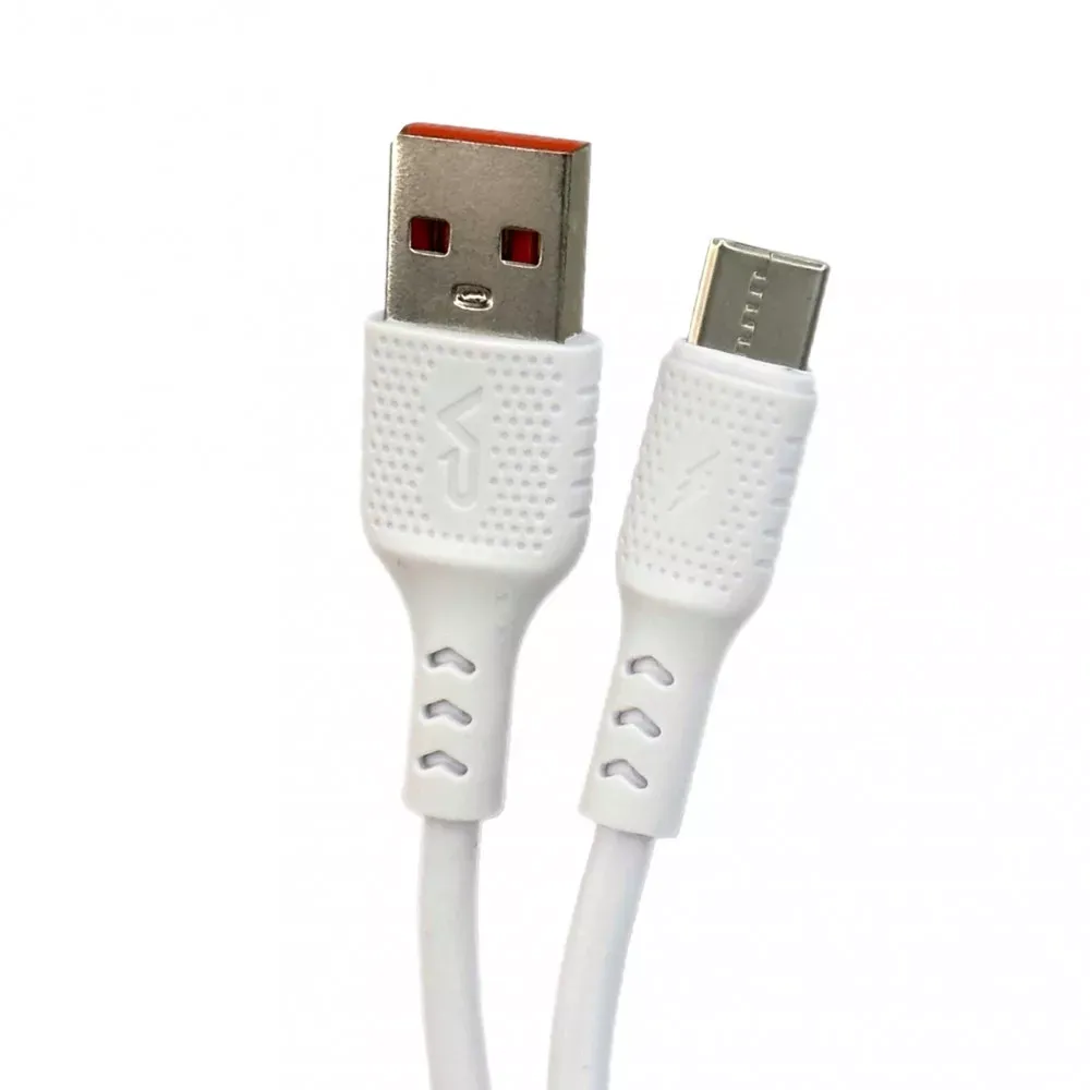 Silicone Cable USB C 2.4А (1m) Veron TC03 W/P - фото 6
