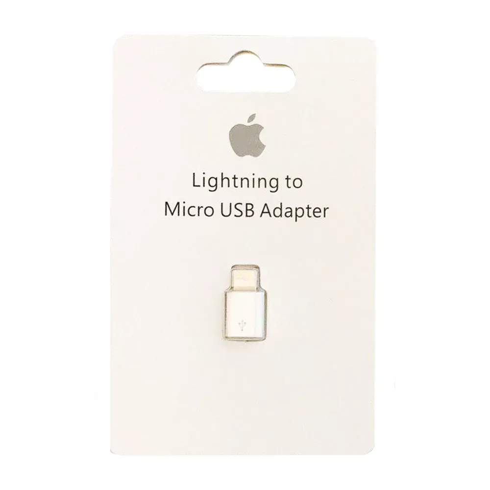 Adapter Lightning To Micro Apple White — Apple