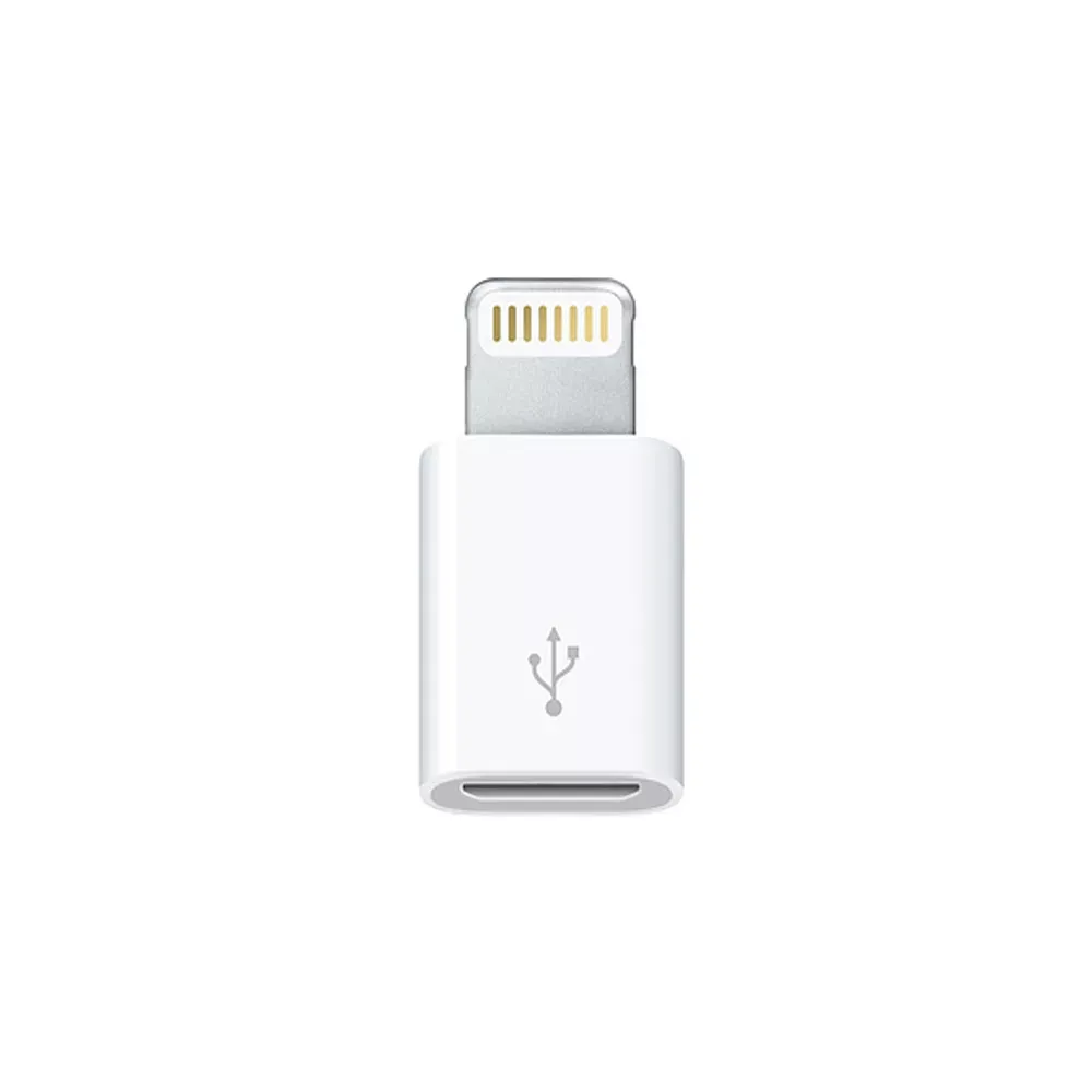 Adapter Lightning To Micro Apple White - фото 3