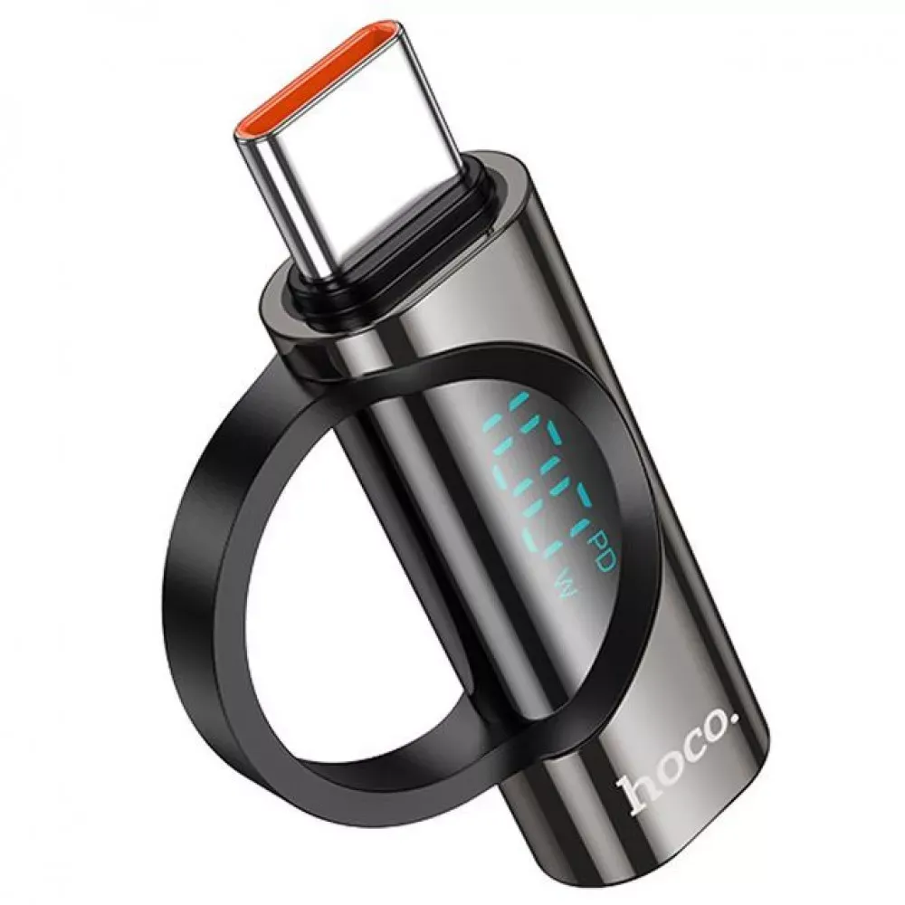 Adapter OTG USB C To USB C — Hoco UA32  — Black — Hoco
