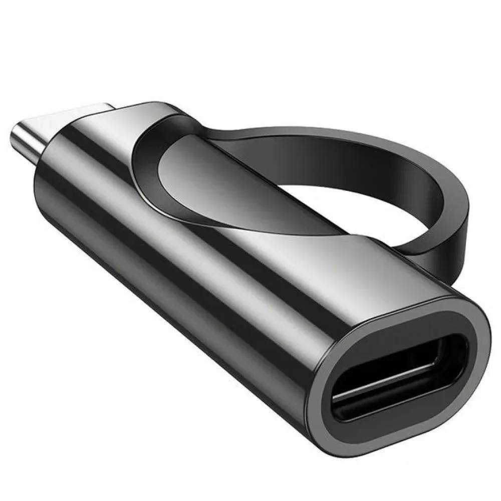 Adapter OTG USB C To USB C — Hoco UA32  — Black - фото 4