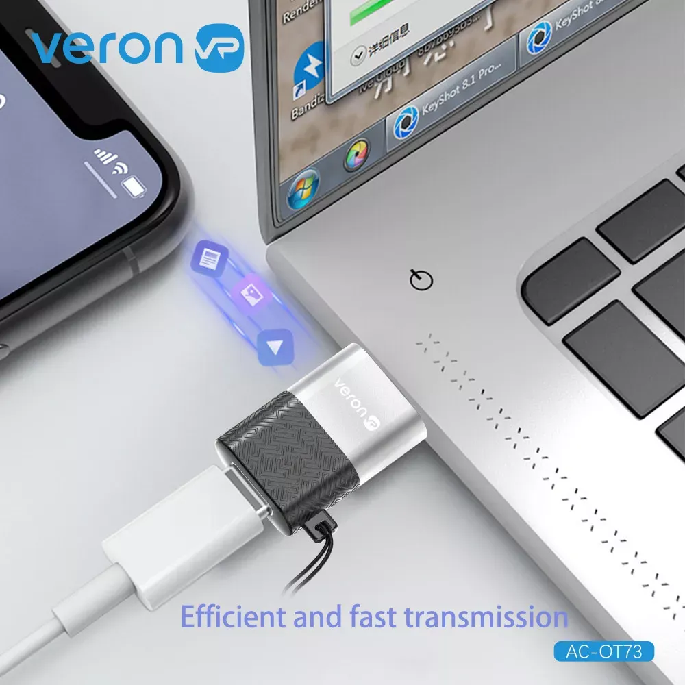 Adapter USB A To USB C — Veron AC-OT73 - фото 4