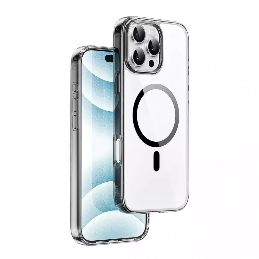 iShield Pro Case With MagSafe MCC-101 — iPhone 17  — Transparent Black — Wiwu Apple iPhone 17