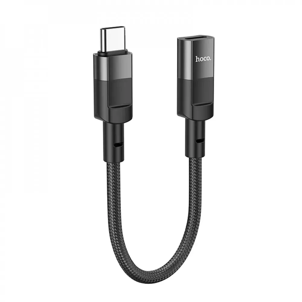 Adapter USB C To Lightning Hoco U107 — Black - фото 6